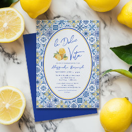 ラドルチェヴィタサマーイタリアンブライダルシャワー 招待状