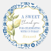 ラドルチェヴィタサンキューレイタリアンモン ラウンドシール (正面)