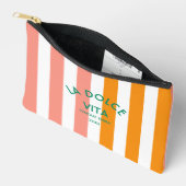 ラドルチェヴィタチンケテラカバナストライプ アクセサリーポーチ (見開き)