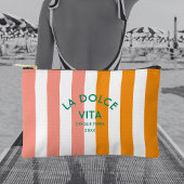 ラドルチェヴィタチンケテラカバナストライプ アクセサリーポーチ