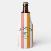 ラドルチェヴィタチンケテラカバナストライプ ボトルクーラー (ボトル正面)