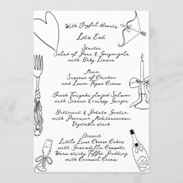 ラドルチェヴィタドードル手書結婚きの メニュー