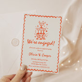 ラドルチェヴィタハンドドロッド婚約パーティ 招待状