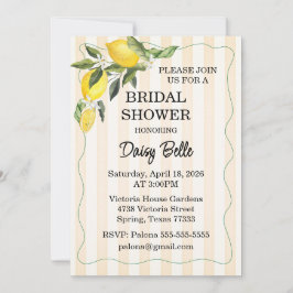 ラドルチェヴィタブライダルシャワー招待 招待状