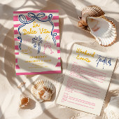 ラドルチェヴィタプールサイドバチェロレッテウィークエンド 招待状