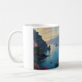 ラドルチェヴィタポジターノマグ | アマルフィコーストレモンアール コーヒーマグカップ (左)