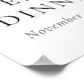 ラドルチェヴィタポジターノ結婚のウェルカムサイン ポスター (角)