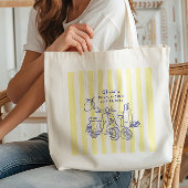 ラドルチェヴィタレモイタリアンンイエローブライダルシャワー トートバッグ