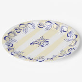 ラドルチェヴィタレモイタリアンンイエローブライダルシャワー ペーパープレート (アングル)