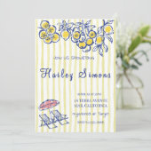 ラドルチェヴィタレモイタリアンンイエロー 招待状 (スタンド正面)