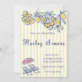 ラドルチェヴィタレモイタリアンンイエロー 招待状