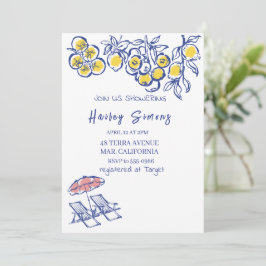 ラドルチェヴィタレモイタリアンンイエロー 招待状