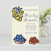 ラドルチェヴィタレモイタリアンンイエロー 招待状 (スタンド正面)