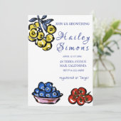 ラドルチェヴィタレモイタリアンンイエロー 招待状 (スタンド正面)