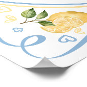 ラドルチェヴィタレモイタリアンンブライダルシャワーへようこそ ポスター (角)