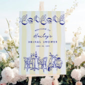 ラドルチェヴィタレモイタリアンンブライダルシャワーサイン ポスター