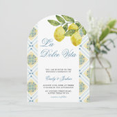 ラドルチェヴィタレモイタリアンン結婚ズアーチ 招待状 (スタンド正面)