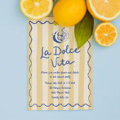 ラドルチェヴィタレモンイタリアンサマーパーティー 招待状