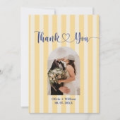 ラドルチェヴィタレモンイタリアンブライダルシャワー サンキューカード (正面)