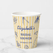 ラドルチェヴィタレモンイタリアンブライダルシャワー 紙コップ (正面)