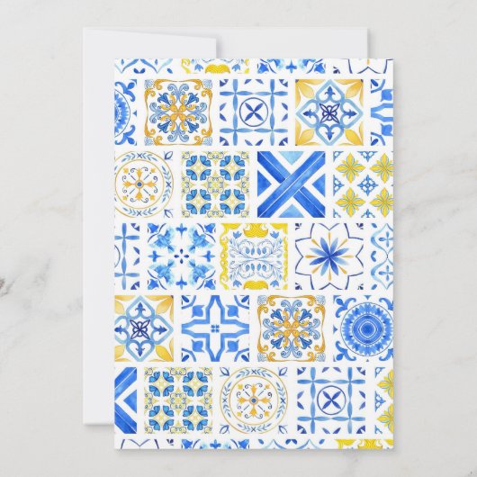 ラドルチェヴィタレモンエレイタリアンジェントブライダルシャワー 招待状 (裏面)