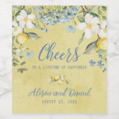 ラドルチェヴィタレモンズ結婚ワインボトルラベル ワインラベル (シングルラベル)