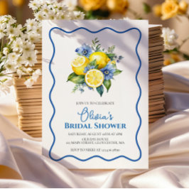 ラドルチェヴィタレモンフローラブライダルシャワー 招待状