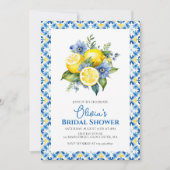 ラドルチェヴィタレモンフローラブライダルシャワー 招待状 (正面)