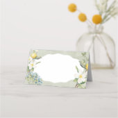 ラドルチェヴィタレモンフローラ折り畳み座席表 プレイスカード (正面)