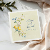 ラドルチェヴィタレモンフローラ結婚ズナプキンス スタンダードカクテルナプキン