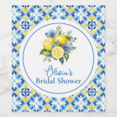 ラドルチェヴィタレモンブライダルシャワー ワインラベル (シングルラベル)