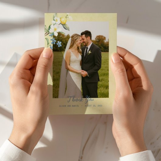 ラドルチェヴィタレモン結婚フローラサンキューカード サンキューカード