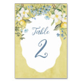 ラドルチェヴィタレモ結婚ンズテーブルカード テーブルナンバー (正面)