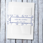 ラドルチェヴィタレ地中海のモン 招待状ベリーバンド