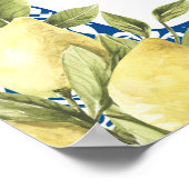 ラドルチェヴィタレ地中海のンイタリアンモン誕生日 ポスター (角)