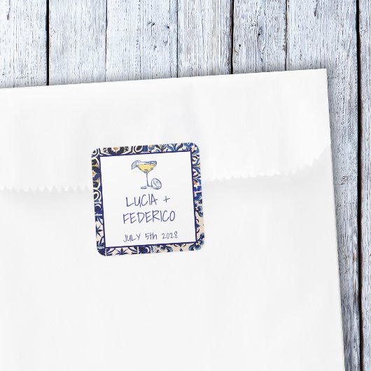 ラドルチェヴィタ地中海のブイタリアンルータイル スクエアシール