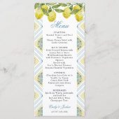 ラドルチェヴィータシトラスレイタリアンモンズ結婚ズ メニュー (正面)