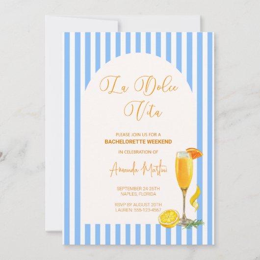 ラドルチェヴィータバチェロレッテウィークエンドパーティー セーブザデート (正面)