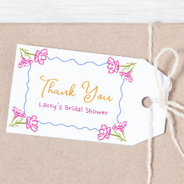 ラドルチェヴィータブライダルシャワーサンキュービッグ ギフトタグ
