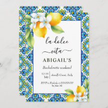 ラドルチェヴィータ地中海のバチェロレッテ週末