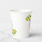 ラドルチェヴィータ地中海のバチェロレッテ週末 紙コップ (左)