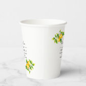 ラドルチェヴィータ地中海のバチェロレッテ週末 紙コップ (右)