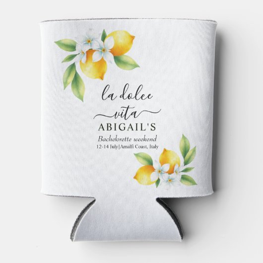 ラドルチェヴィータ地中海のバチェロレッテ週末 缶クーラー (正面)