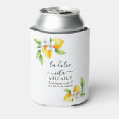 ラドルチェヴィータ地中海のバチェロレッテ週末 缶クーラー (缶裏面)