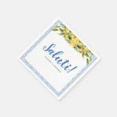 ラドルチェヴィータ地中海のーイタリアン紙ナプキン スタンダードカクテルナプキン (角)