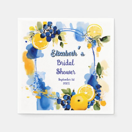 ラドルチェヴィータ スタンダードカクテルナプキン (正面)