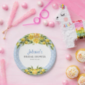 ラドルチェヴィータ – ブライダルシャワー地中海のレモン ペーパープレート (パーティー)