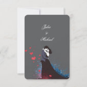 ラドルチェ・ヴィタフランスのインスピレーシクラシックョン1940s 出欠カード (裏面)