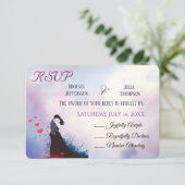 ラドルチェ・ヴィタフランスのインスピレーシクラシックョン1940s 出欠カード (スタンド正面)