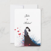 ラドルチェ・ヴィタフランスのインスピレーシクラシックョン1940s 出欠カード (裏面)